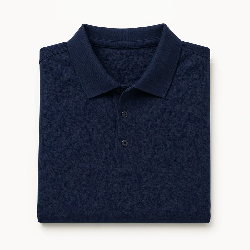 Executive Performance Polo with a custom printed logo