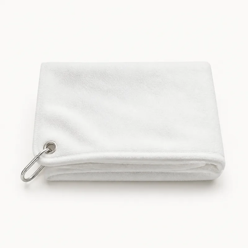 Fairway Sport Towel with a custom printed logo
