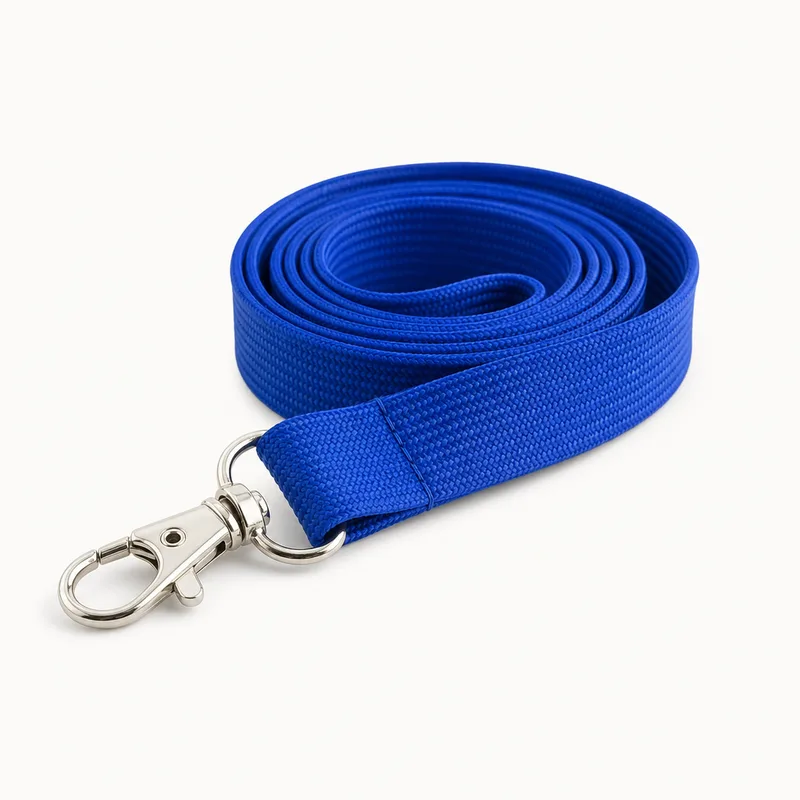 Signature Woven Lanyard with a custom printed logo